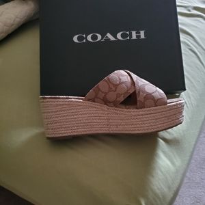 Size 10 coach sandals